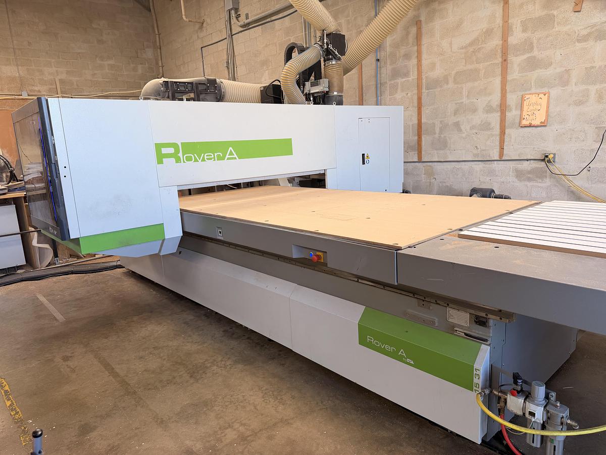Used 2021 Biesse Rover A 5x10 CNC Router