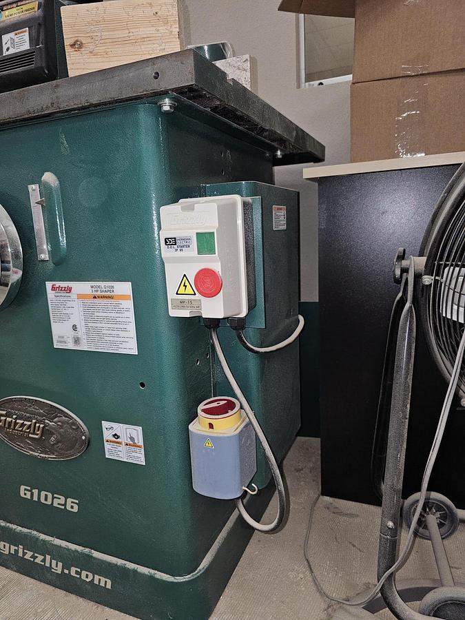 Used Grizzly 3HP Shaper