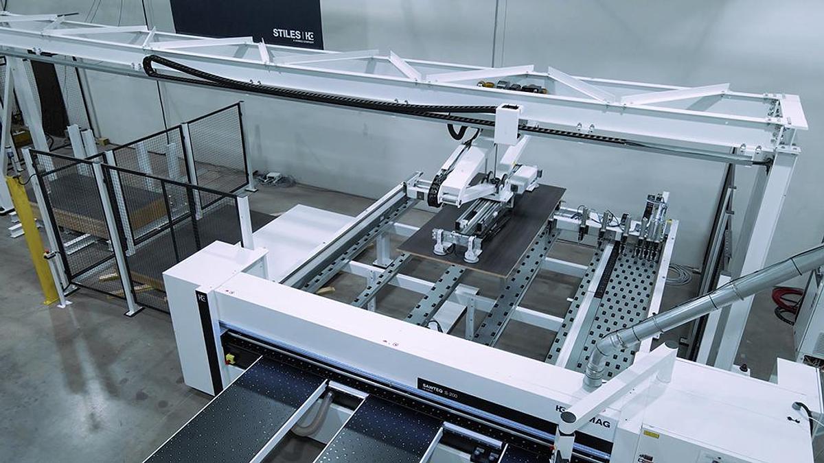 HOMAG STORETEQ F-100 Panel Storage & Retrieval System