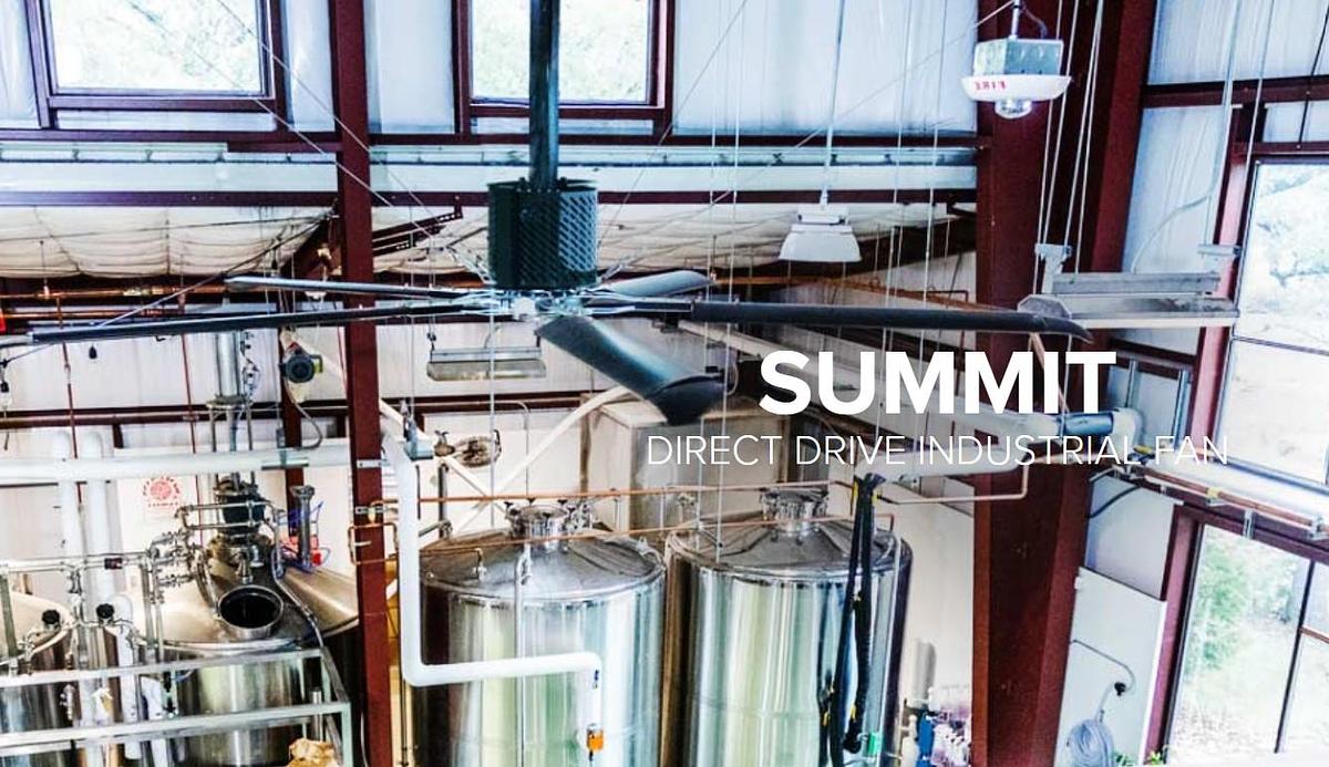 Epic HVLS Industrial Fans - Summit