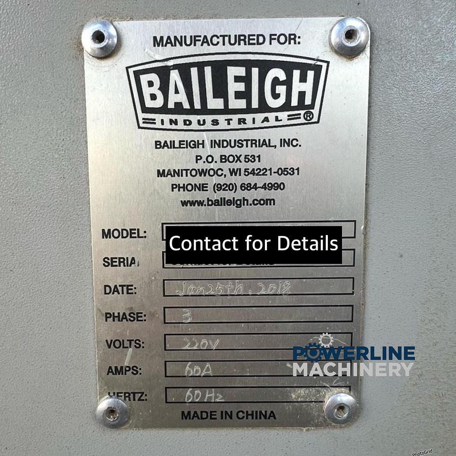 Used Baileigh CNC 5x10