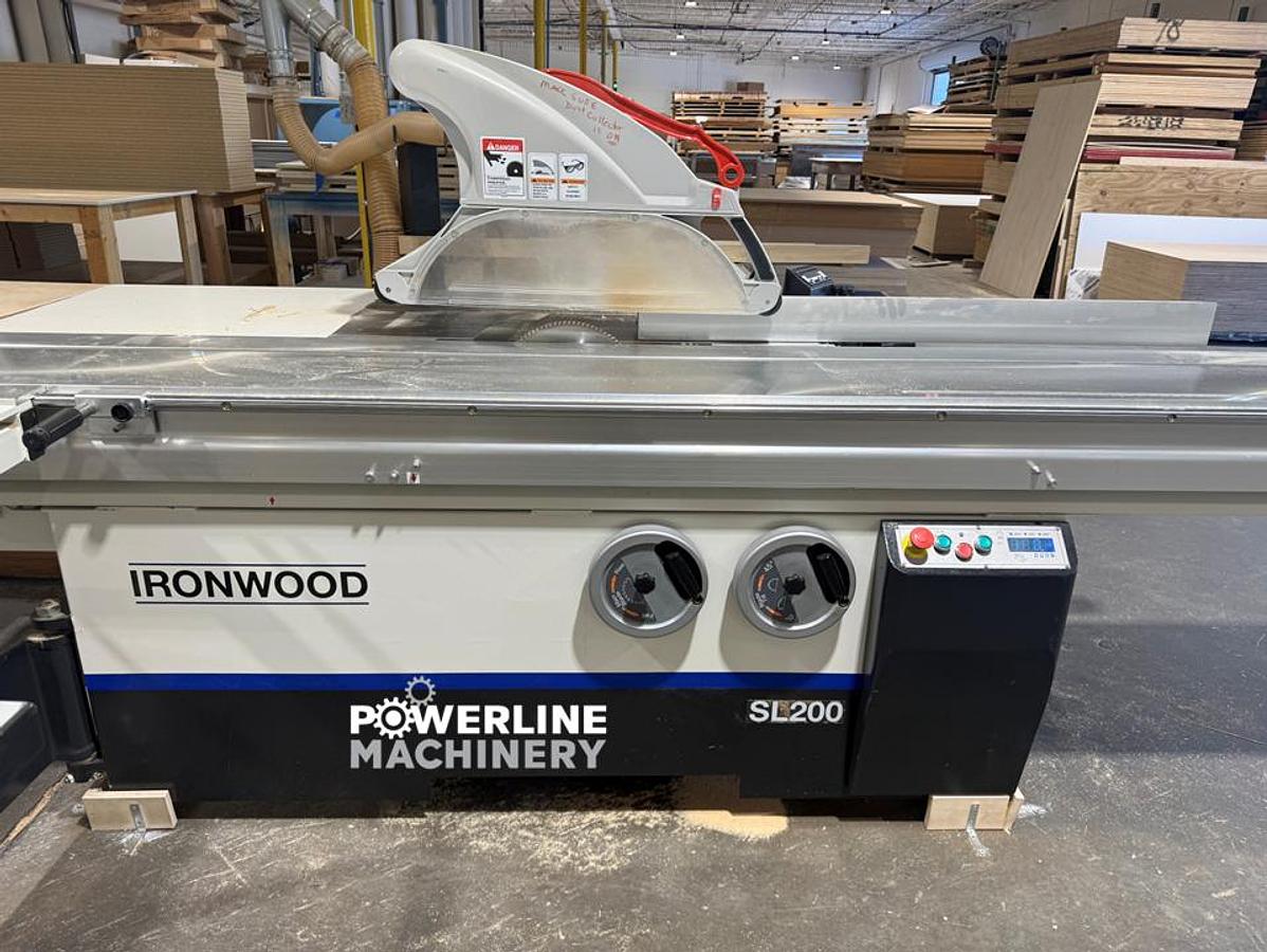 Used 2024 Ironwood SL200 3200 10' Sliding Table Saw
