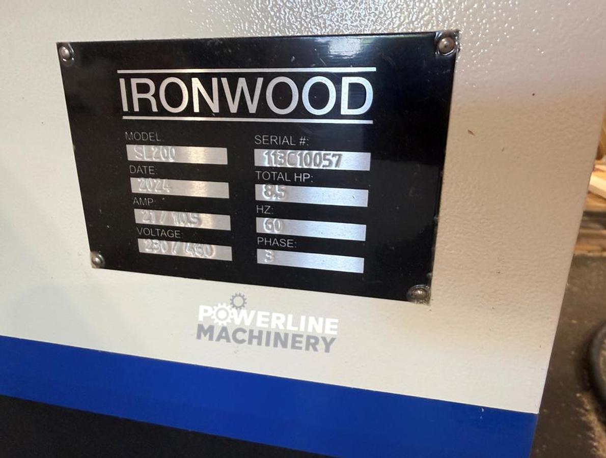 Used 2024 Ironwood SL200 3200 10' Sliding Table Saw