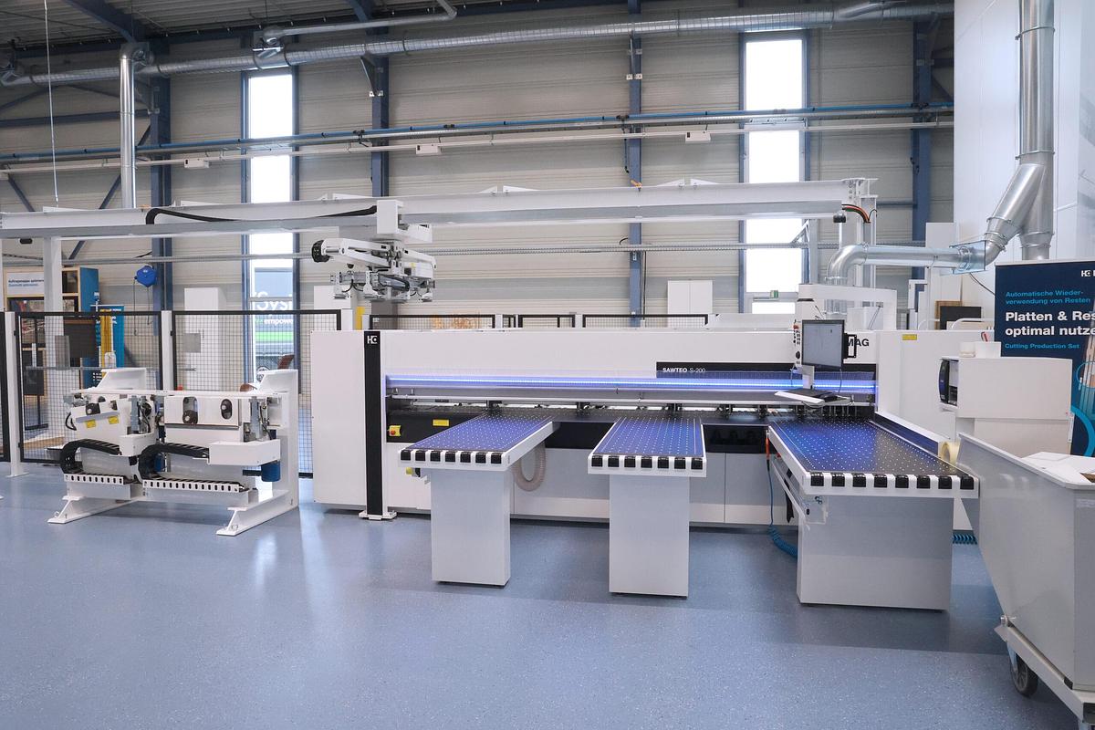 HOMAG STORETEQ F-100 Panel Storage & Retrieval System