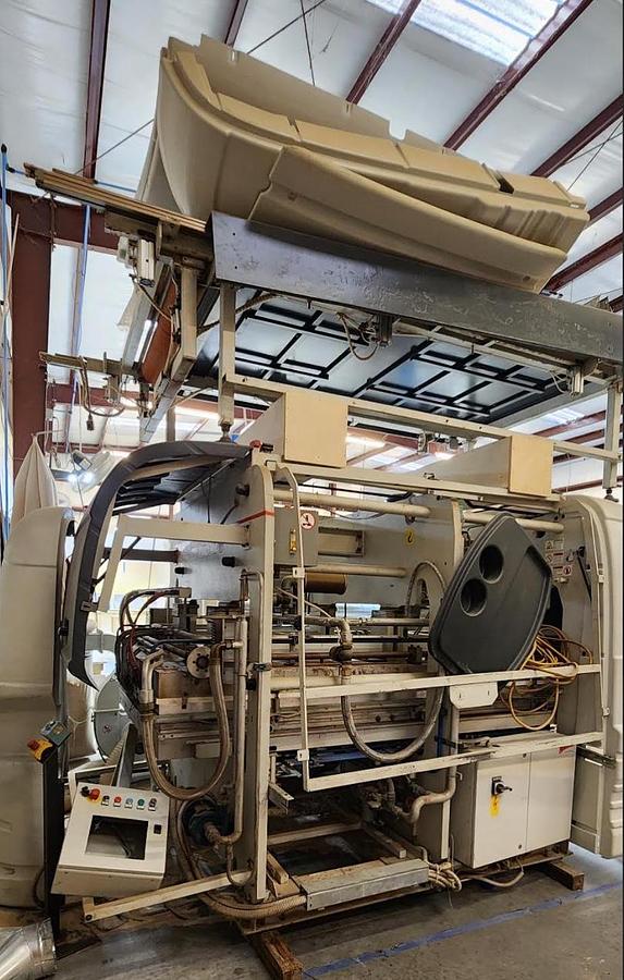 Used Italpresse Lockform 3-D Laminating Press
