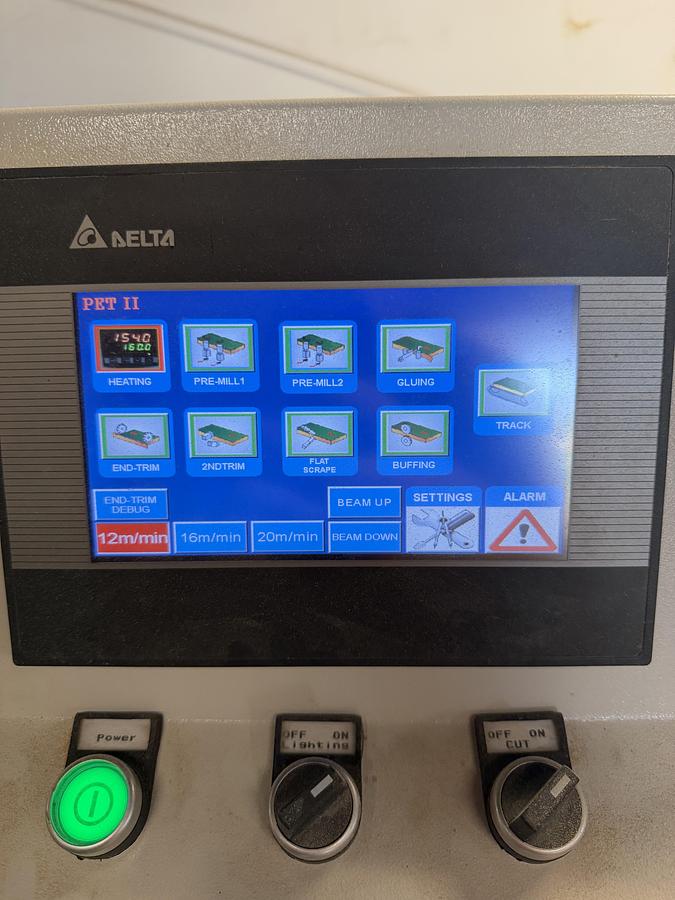 Used 2017 PET II edgebander