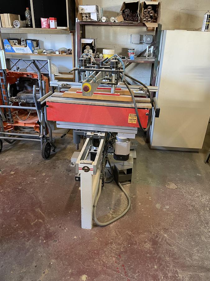 Used Gannomat Double Line Bore