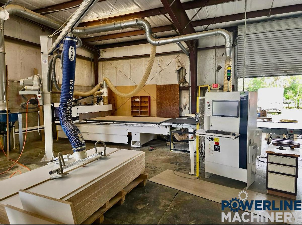 Used 2018 Homag N300 5x10 CNC Router-Immediately Available