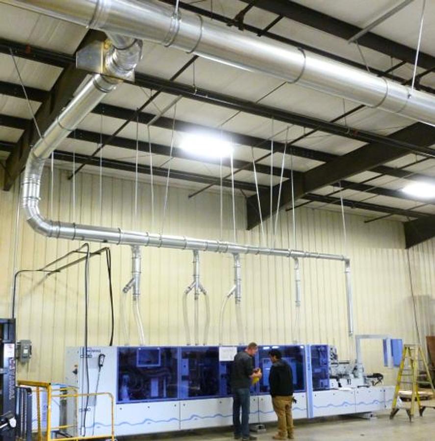 Used US Duct Dust Collection Pi