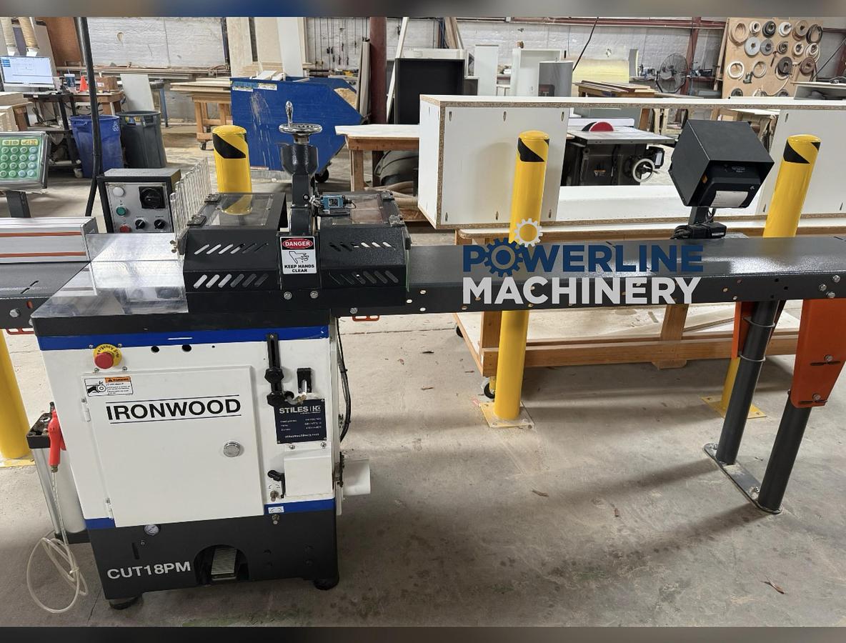Used 2023 TigerStop 10 with Label Printing & Ironwood Cut 18R PM