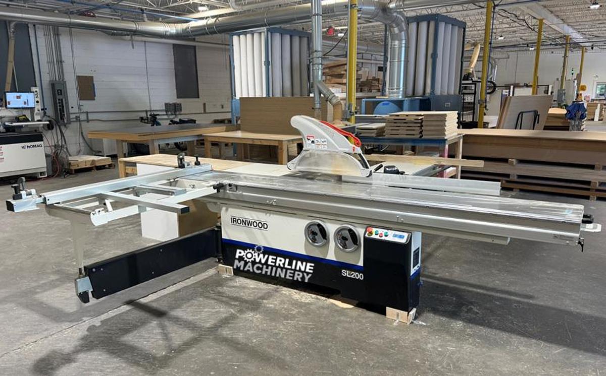 Used 2024 Ironwood SL200 3200 10' Sliding Table Saw
