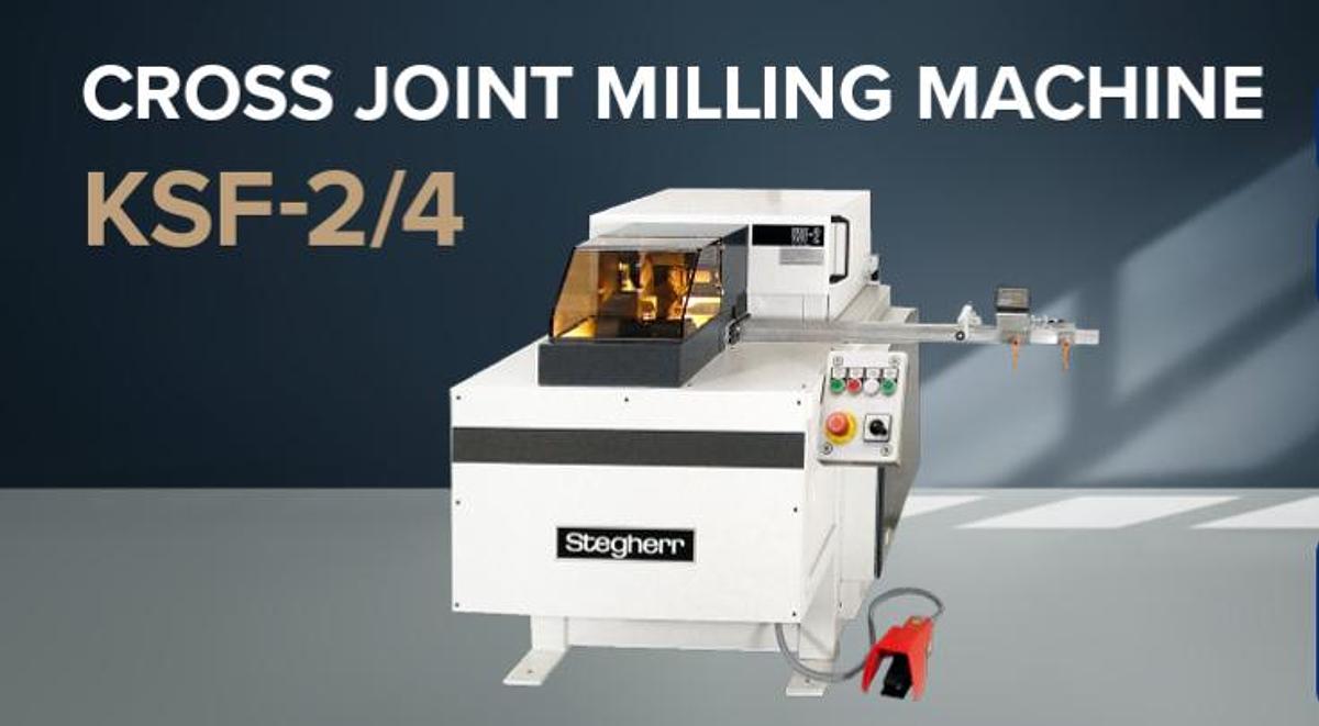 Stegherr – Cross Joint Milling Machine KSF-2/4
