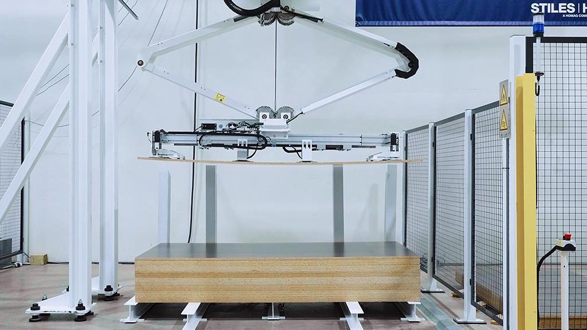 HOMAG STORETEQ F-100 Panel Storage & Retrieval System