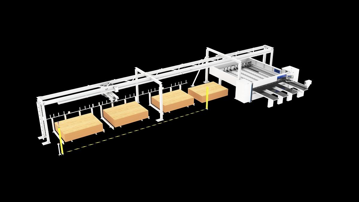 HOMAG STORETEQ F-100 Panel Storage & Retrieval System