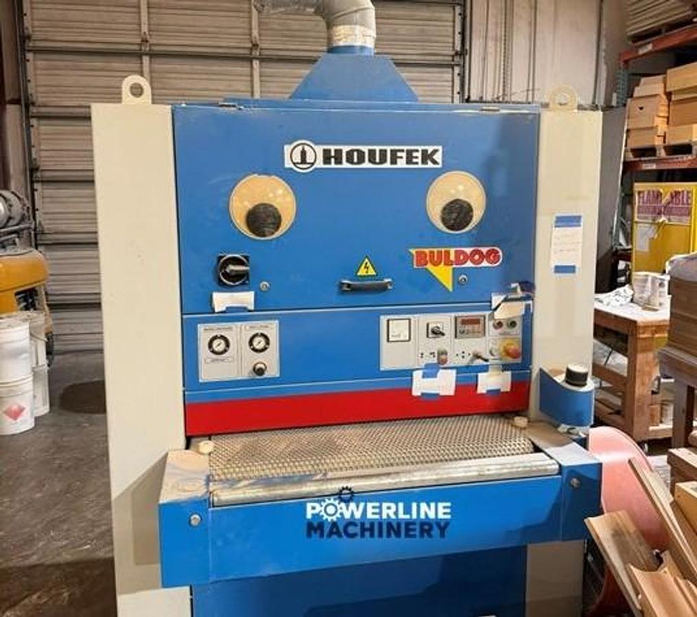 Used 2006 Houfek Buldog 910C Wide Belt Sander