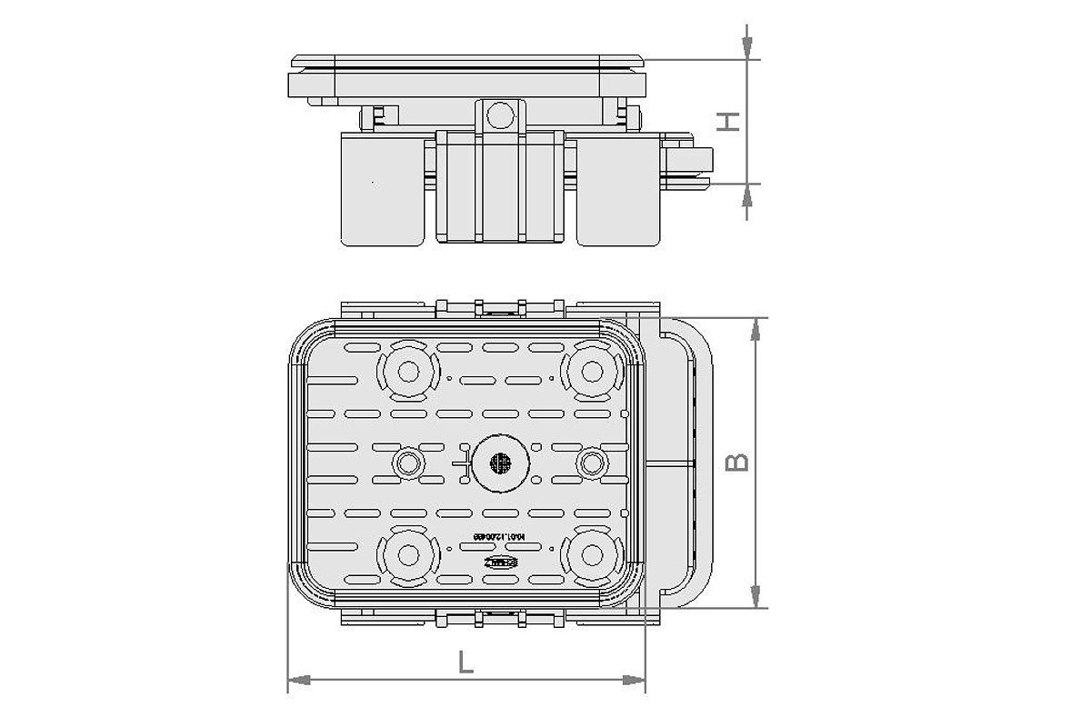 VCBL-K1 140x115x50, VCBL-K1 140x115x50 TV, VCBL-K1 140x115x85, VCBL-K1 140x115x125 Q, VCBL-K1 140x115x125