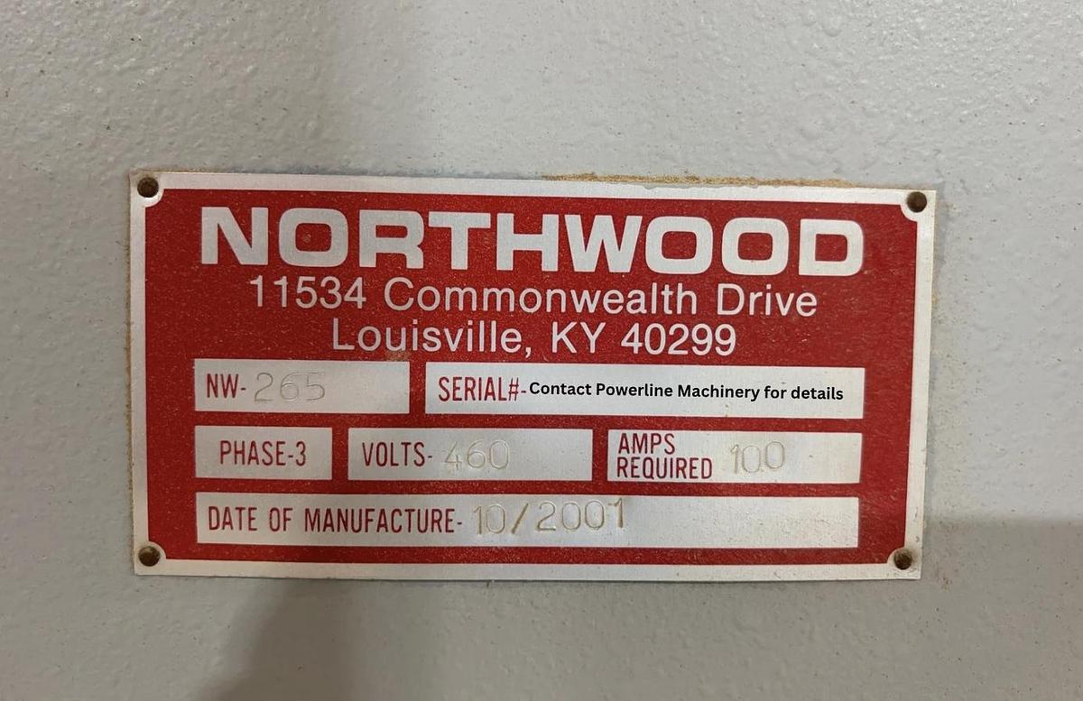 Used 2001 NorthWood CNC, FANUC software