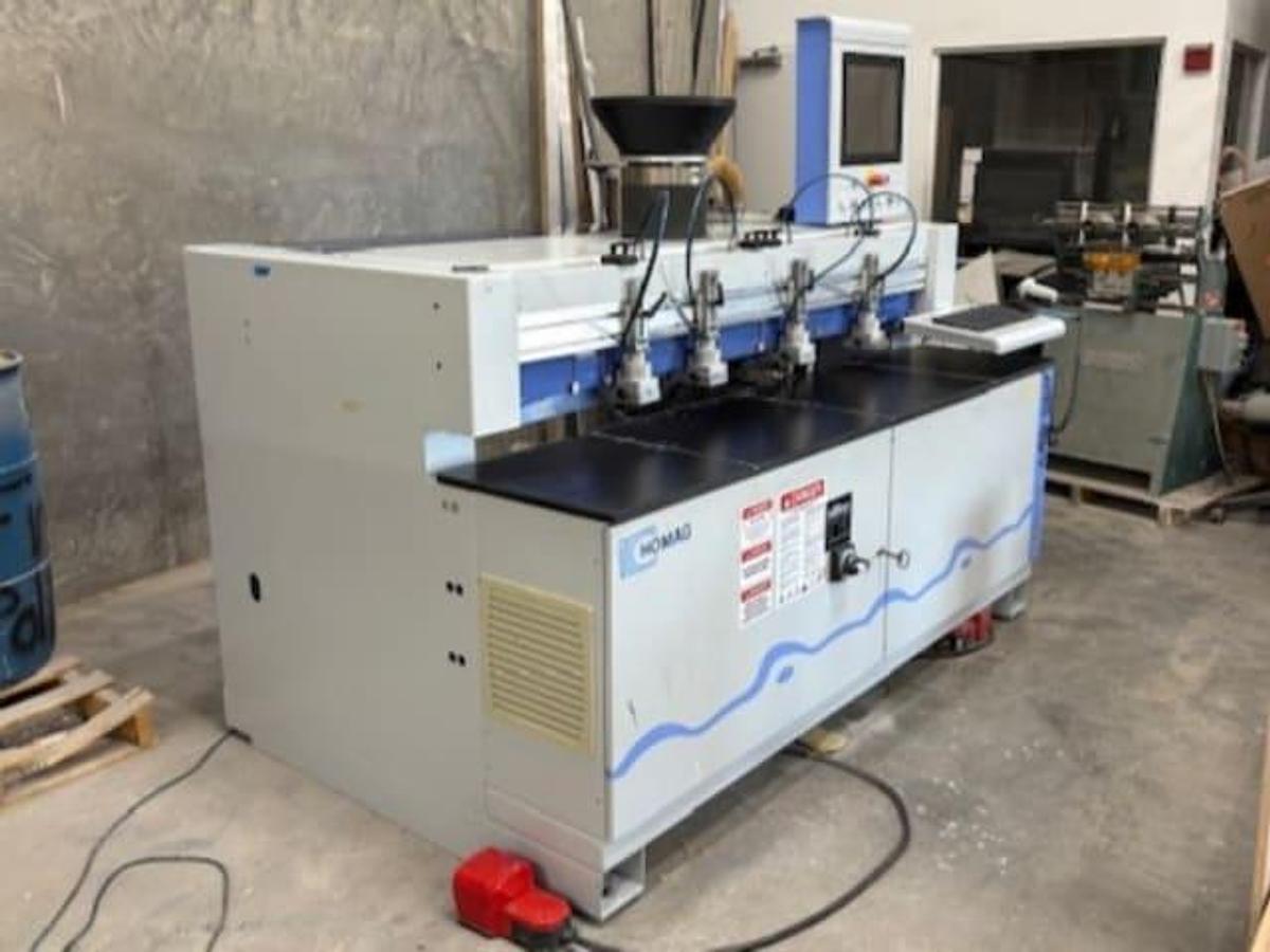 Used WEEKE OPTIMAT ABD060/12/NA Automatic Dowelling Machine