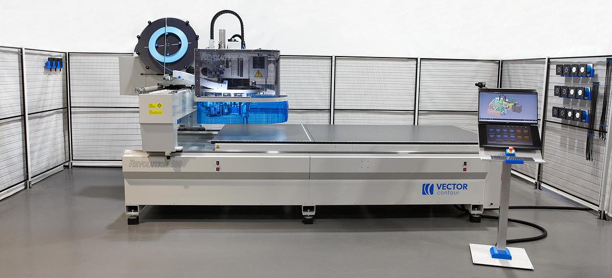 Vector Revolution 180 Contour Edgebander