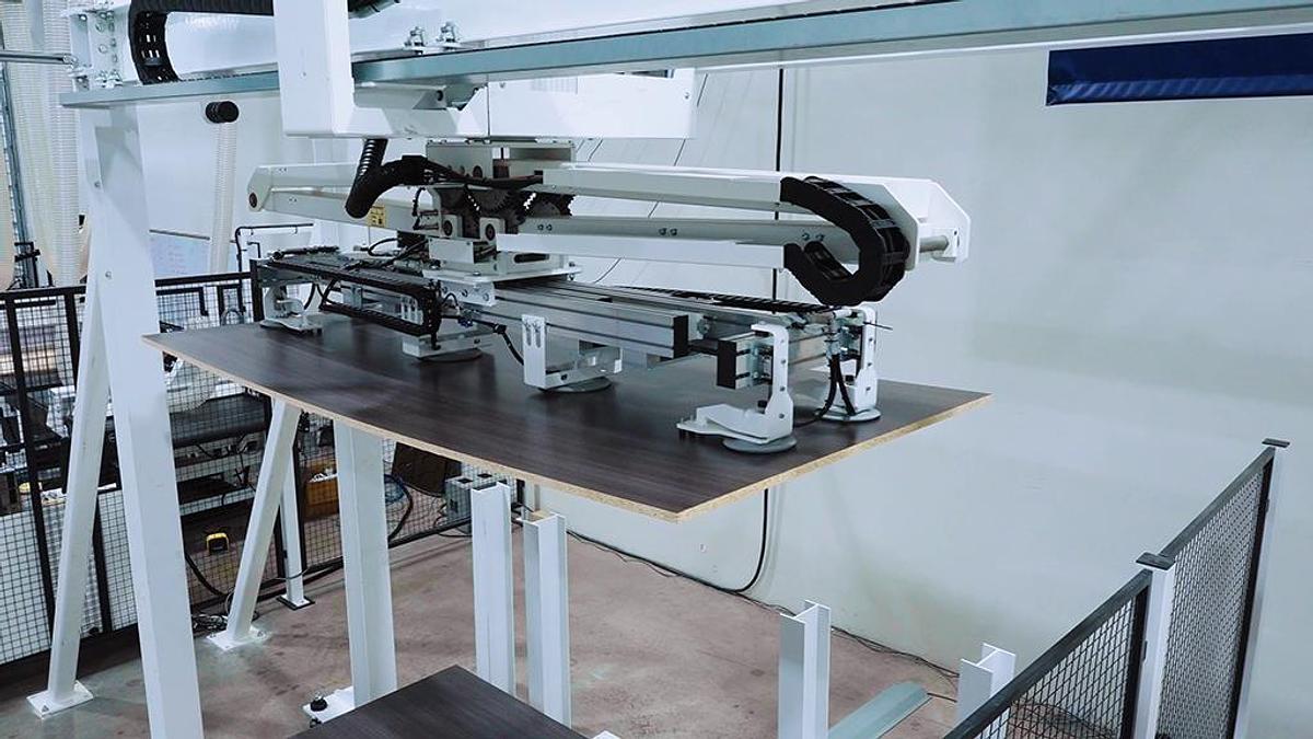 HOMAG STORETEQ F-100 Panel Storage & Retrieval System