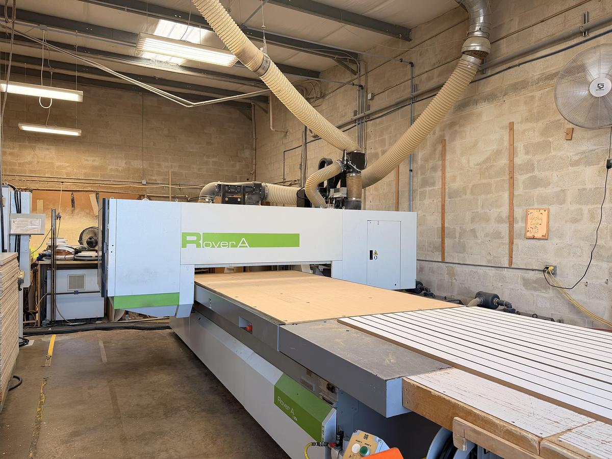 Used 2021 Biesse Rover A 5x10 CNC Router