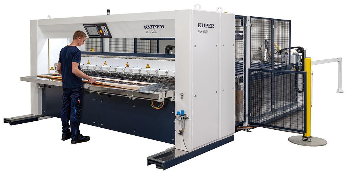 Kuper ACR Series Crossfeed Veneer Splicer
