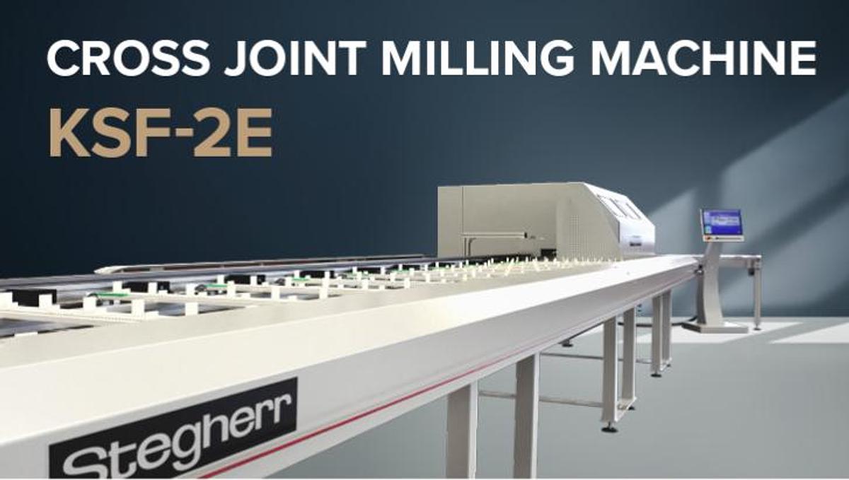 Stegherr – Cross Joint Milling Machine KSF-2E