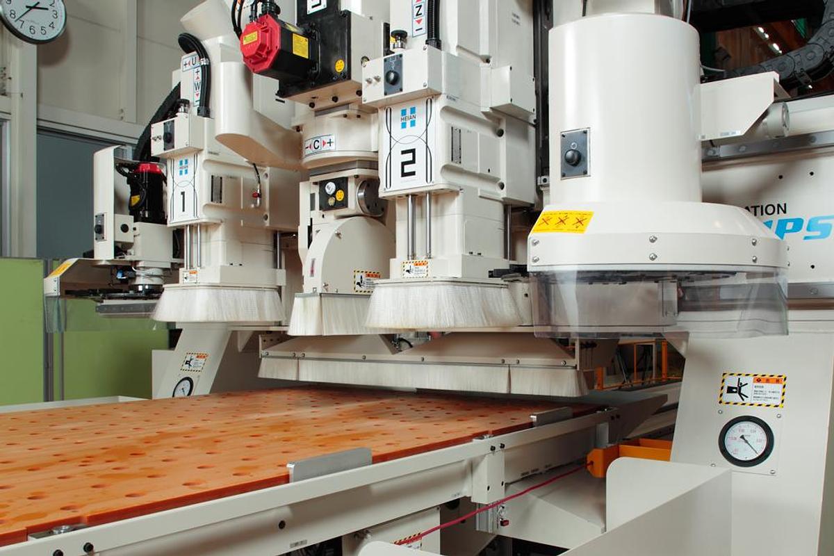 HEIAN Single-Table Series CNC Routers