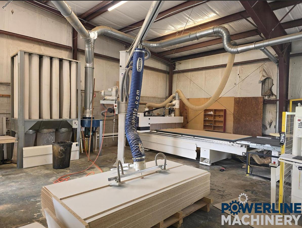 Used 2018 Homag N300 5x10 CNC Router-Immediately Available