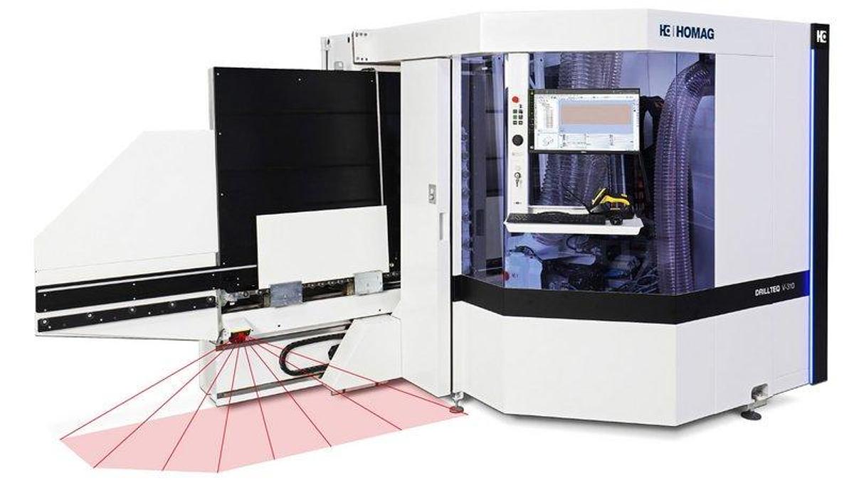 HOMAG DRILLTEQ V-310 Vertical CNC Processing Center