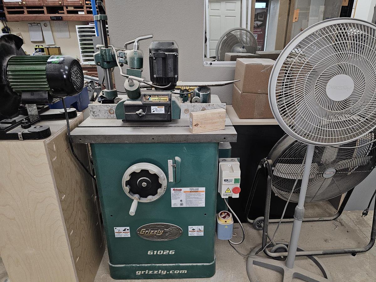 Used Grizzly 3HP Shaper
