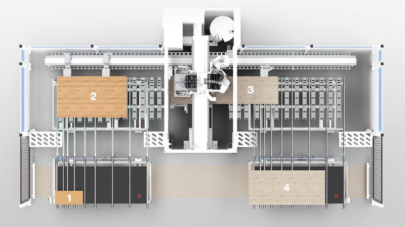 HOMAG DRILLTEQ H-610 CNC Drilling and Milling Center