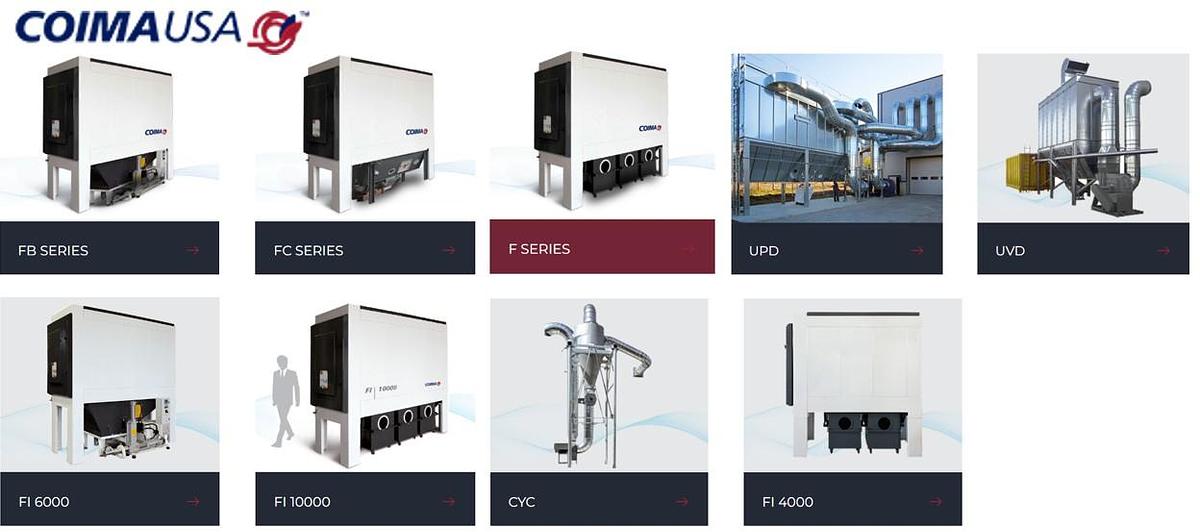 COIMA Dust Collector Series