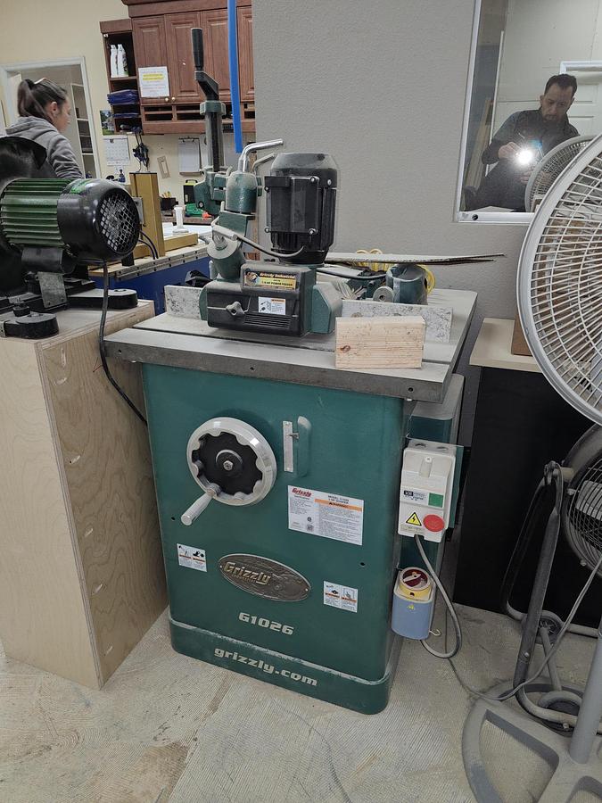 Used Grizzly 3HP Shaper