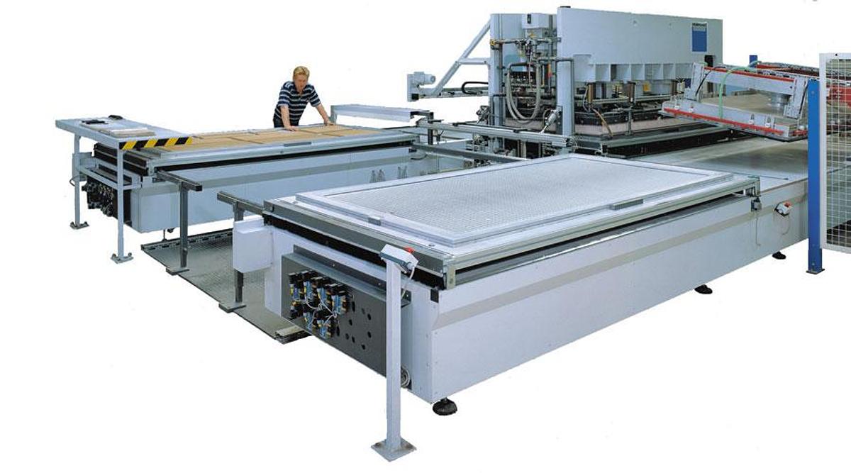 Wemhoner Universal 2000 Membrane Press