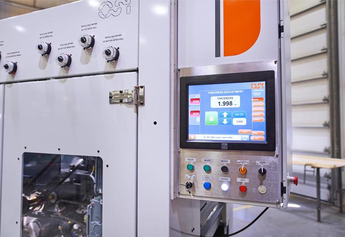 OSI Machinerie Self-Centering Sander