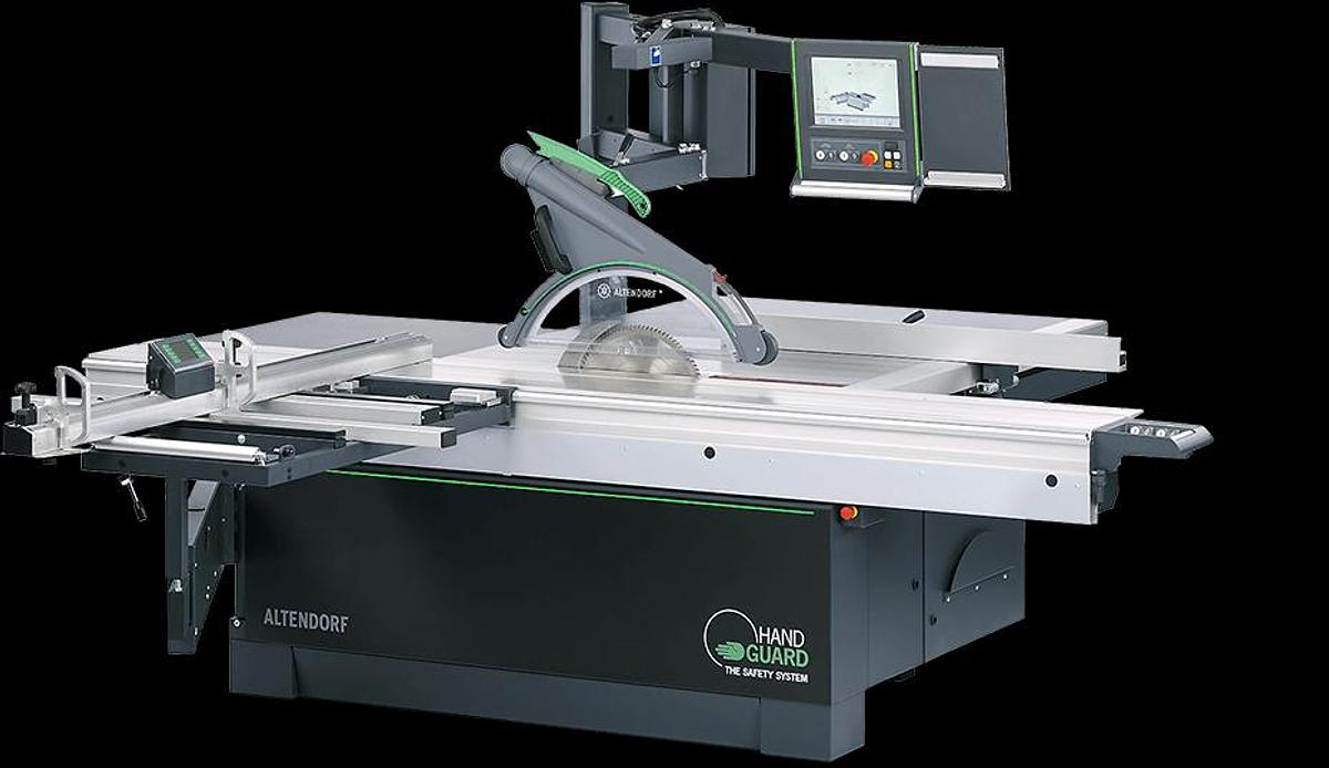 Altendorf HAND GUARD Sliding Table Saw