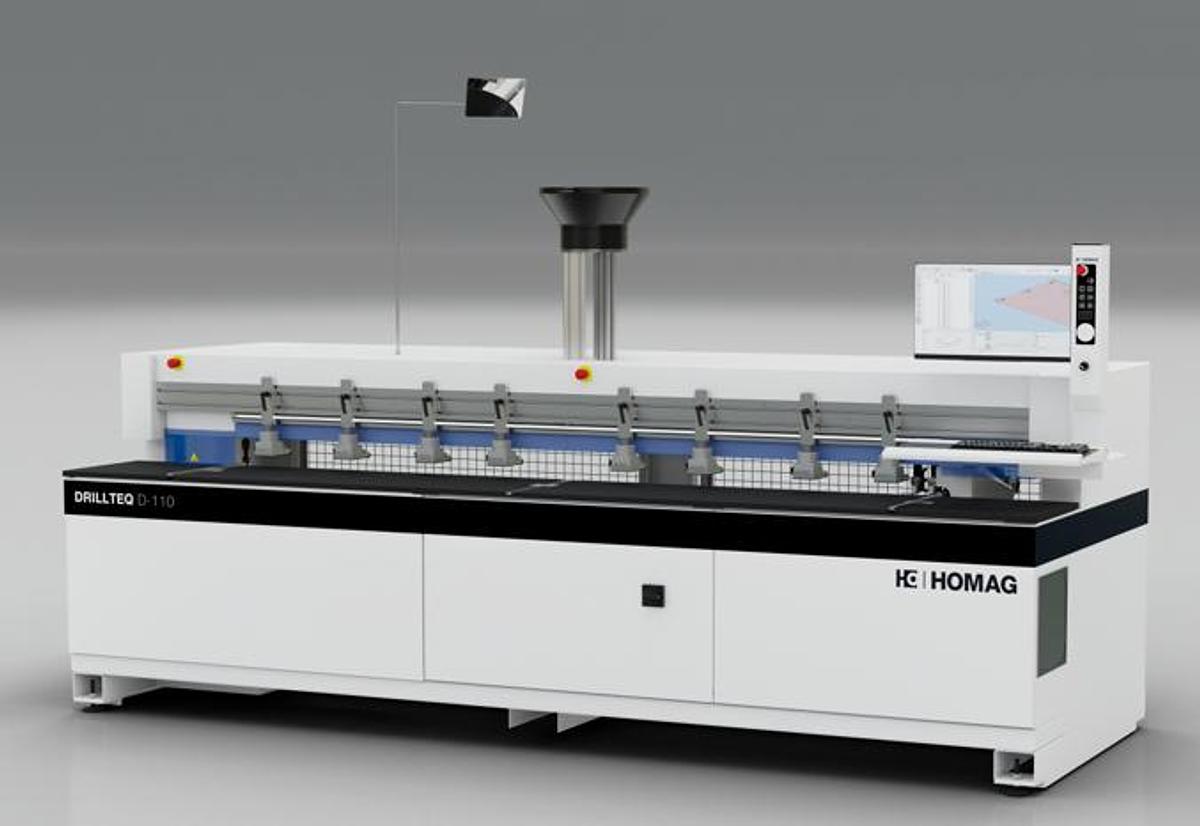 DRILLTEQ D-110 CNC Drilling and Dowel Machine