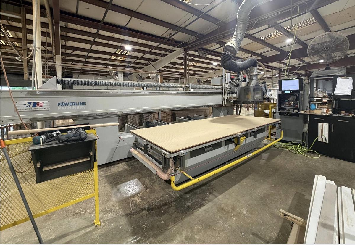 Used 2001 NorthWood CNC, FANUC software