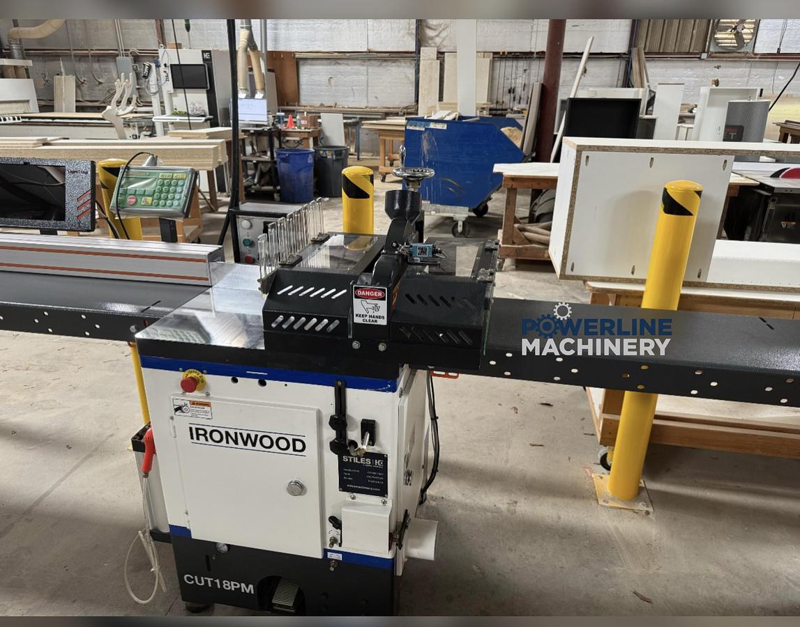 Used 2023 TigerStop 10 with Label Printing & Ironwood Cut 18R PM