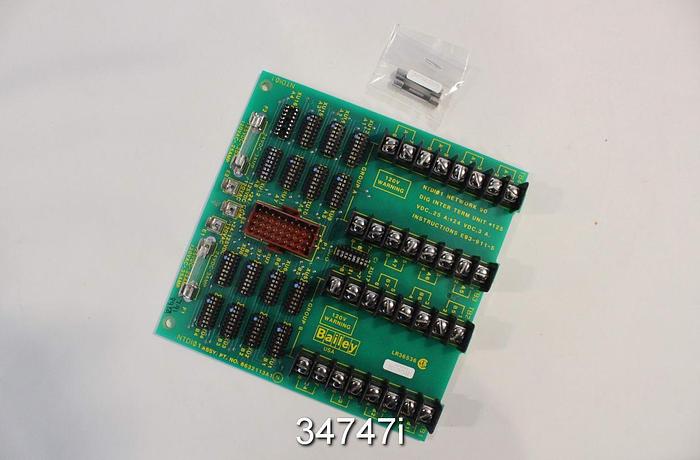 Used ABB Bailey NTDI01 Digital I/O Termination Module #34747