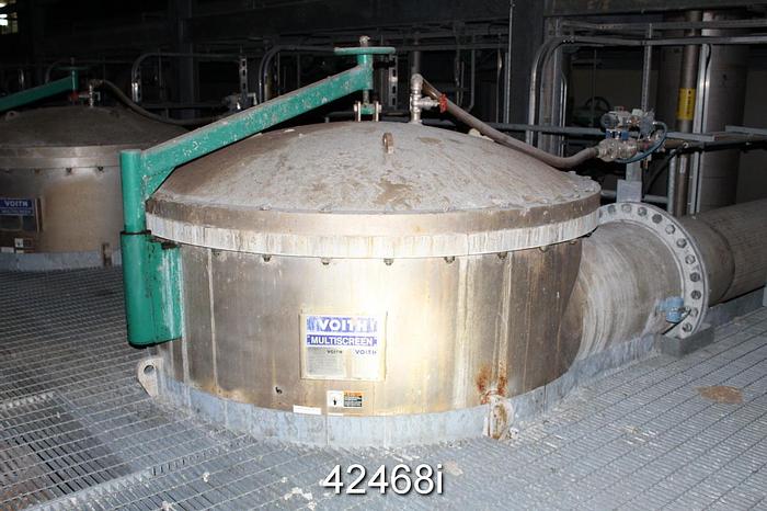 Used Voith MSS 15/15-FR Pressure Screen, Stai #42468