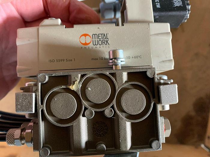 Used 9 x Metal Work ISV 55 SOS 00 Valve