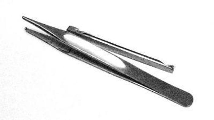 Used Forceps Tissue Dissecting Adson 1 in 2 Teeth with Magazine 150mm (6in)