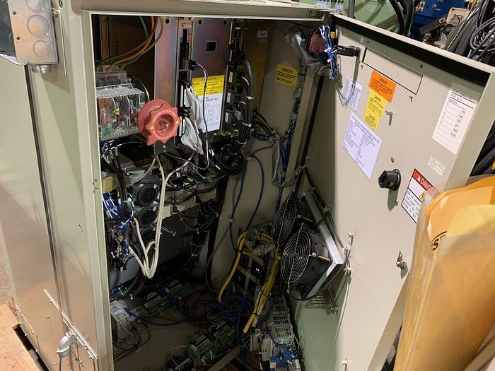 Used MOTOMAN UP50N (HP50) 50KG X 2046MM REACH 6 AXIS CNC ROBOT WITH NX100 CONTROL