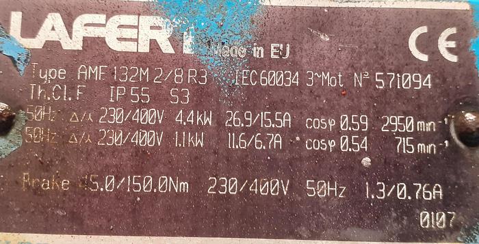 Usado Guincho de 2 ton VICINAY