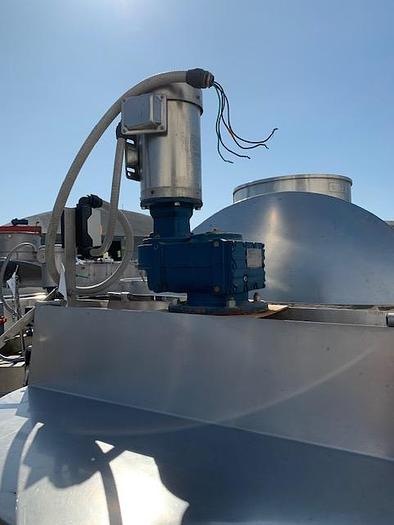 Used Hamilton 100 gal Stainless Steel Jacketed Mix Kettle
