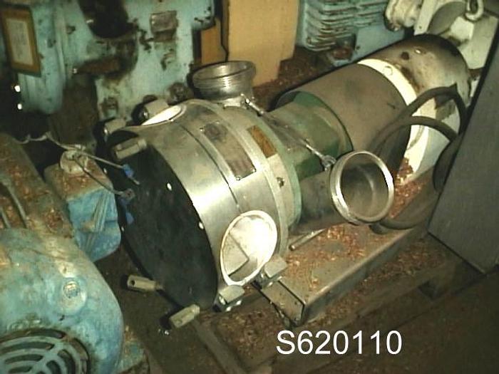 Used Pump, Pea & Bean, Flipper, PAS60/S11, S/st, Buena, 3 HP, #S620110