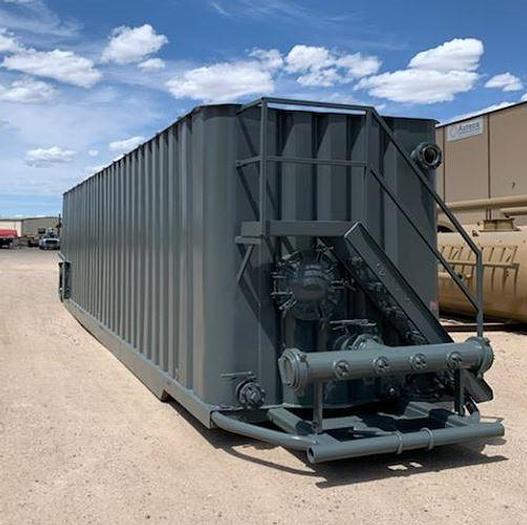 Used 2008 Dragon Tank, Refurbished with Weir Installed
