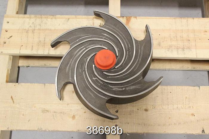 Unused Goulds 3196 LTX 4x6x13 Pump Impeller, 6-Vane, Unused, 54612 #38698
